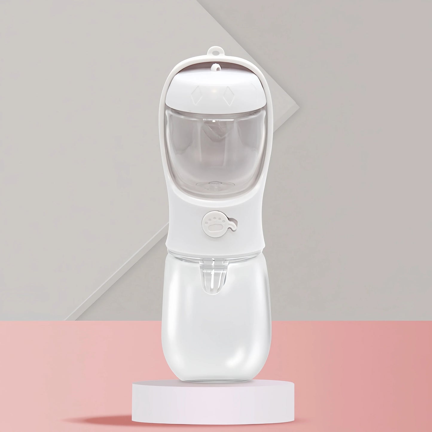 Dog Water Bottle with Food Container